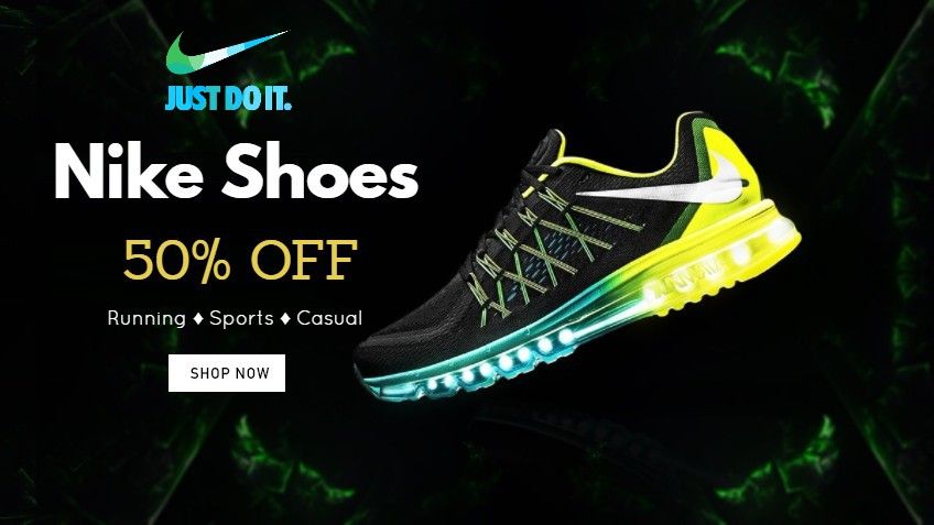 nike shoes 50 off