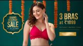 3 Padded, Lace, Spacer Bras@ Rs. 1099 – Best Clovia Offers