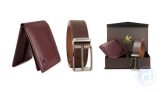 Hornbull Men’s Brown Wallet and Belt Combo at Lowest Price