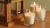 Hosley Unscented Glass Candles Set of 12 (Best Quality)