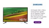 Samsung 32N4010 (32 Inch) HD Ready LED TV 2018 Edition (10% OFF with Axis Cards)