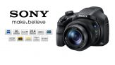 Sony Cybershot DSC-HX350 Compact Camera with 50x Optical Zoom (Free 8GB Card + Carry Case)