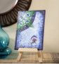 Funky Hue Stretched Framed Painting with Easel Stand