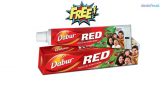 Dabur Red Toothpaste Best Ayurvedic Toothpaste (FREE)